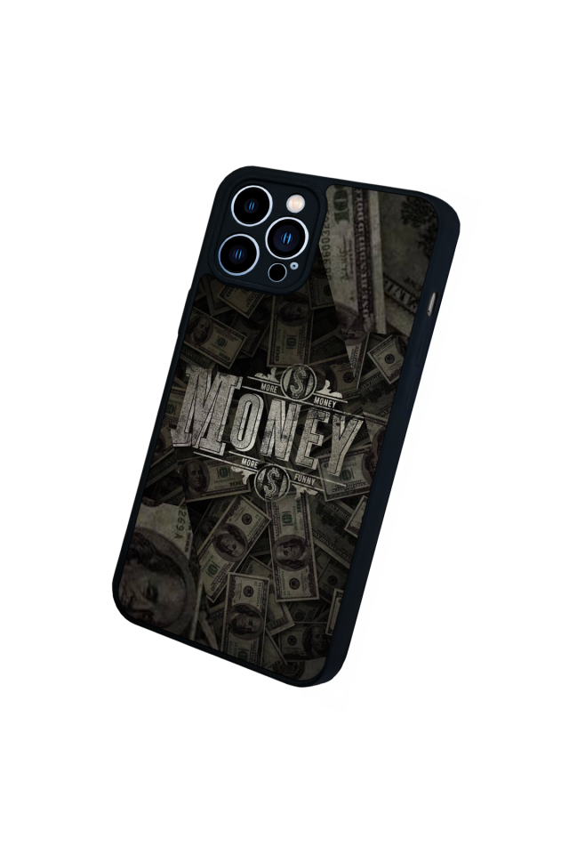 iPhone 13 Pro Max Uyumlu Money Para Tasarımlı Glossy Premium Kılıf