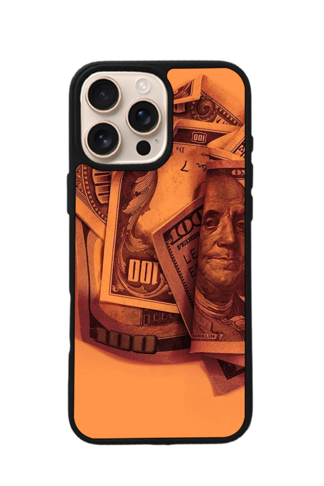 iPhone 14 Pro Max Uyumlu Money Para Tasarımlı Glossy Premium Kılıf