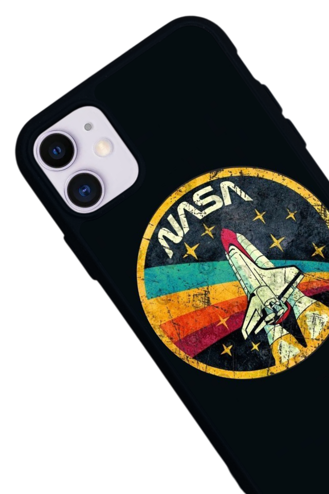 iPhone 11 Uyumlu Nasa Tasarımlı Glossy Premium Kılıf
