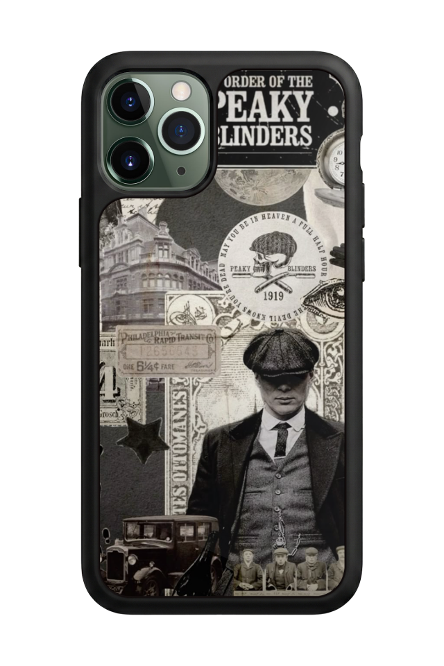 iPhone 11 Pro Max Uyumlu Peaky Blinders Tasarımlı Glossy Premium Kılıf