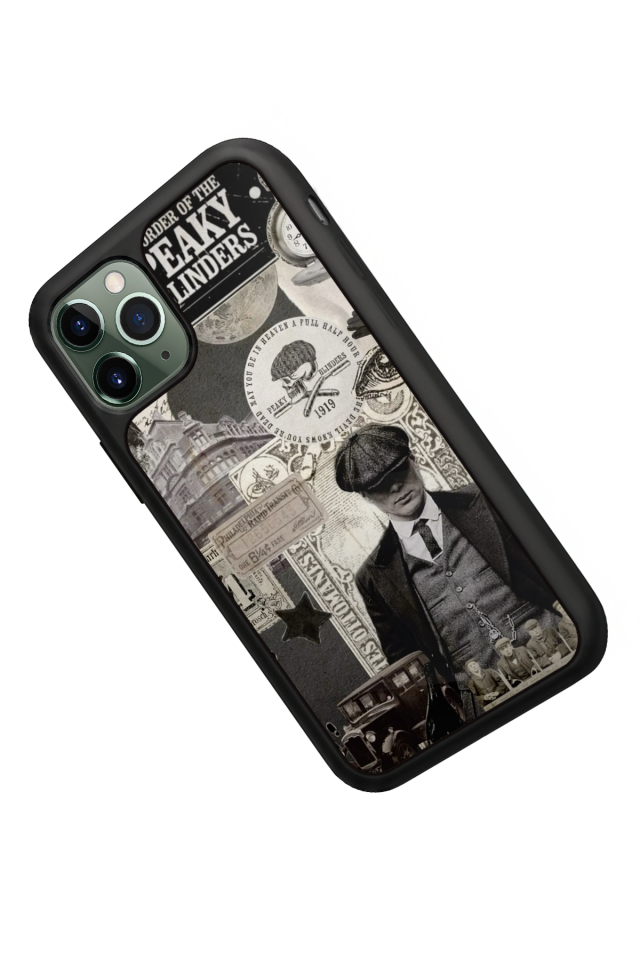 iPhone 11 Pro Max Uyumlu Peaky Blinders Tasarımlı Glossy Premium Kılıf