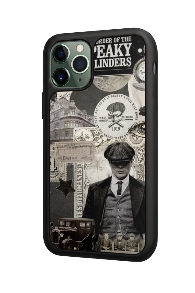 iPhone 11 Pro Max Uyumlu Peaky Blinders Tasarımlı Glossy Premium Kılıf