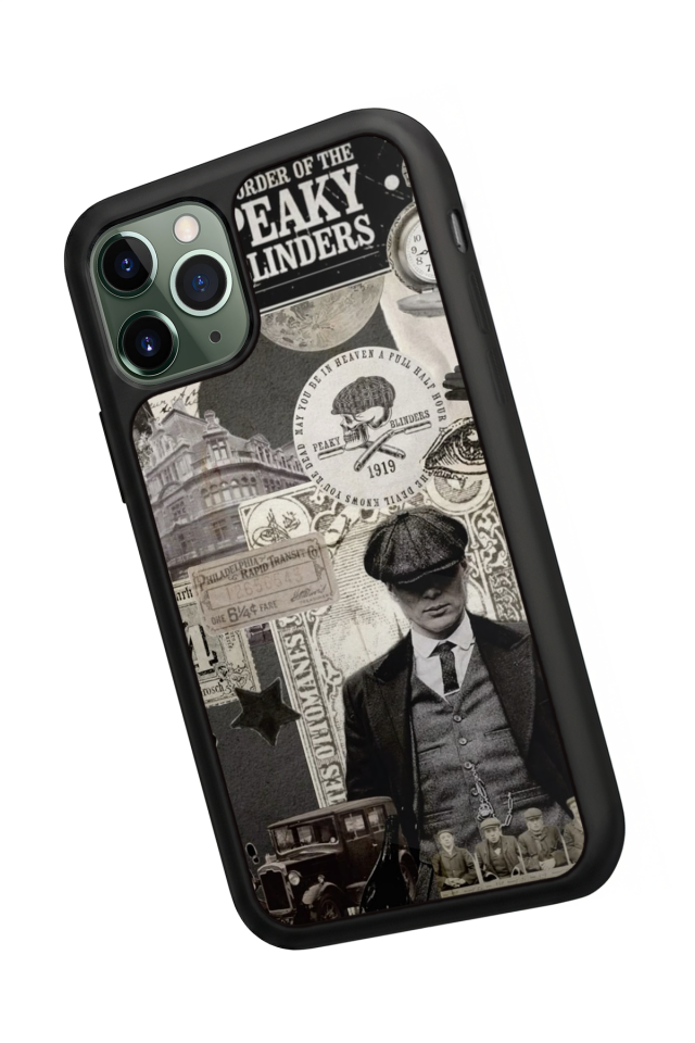 iPhone 11 Pro Max Uyumlu Peaky Blinders Tasarımlı Glossy Premium Kılıf
