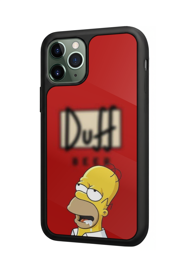 iPhone 11 Pro Uyumlu The Simpsons Tasarımlı Glossy Premium Kılıf