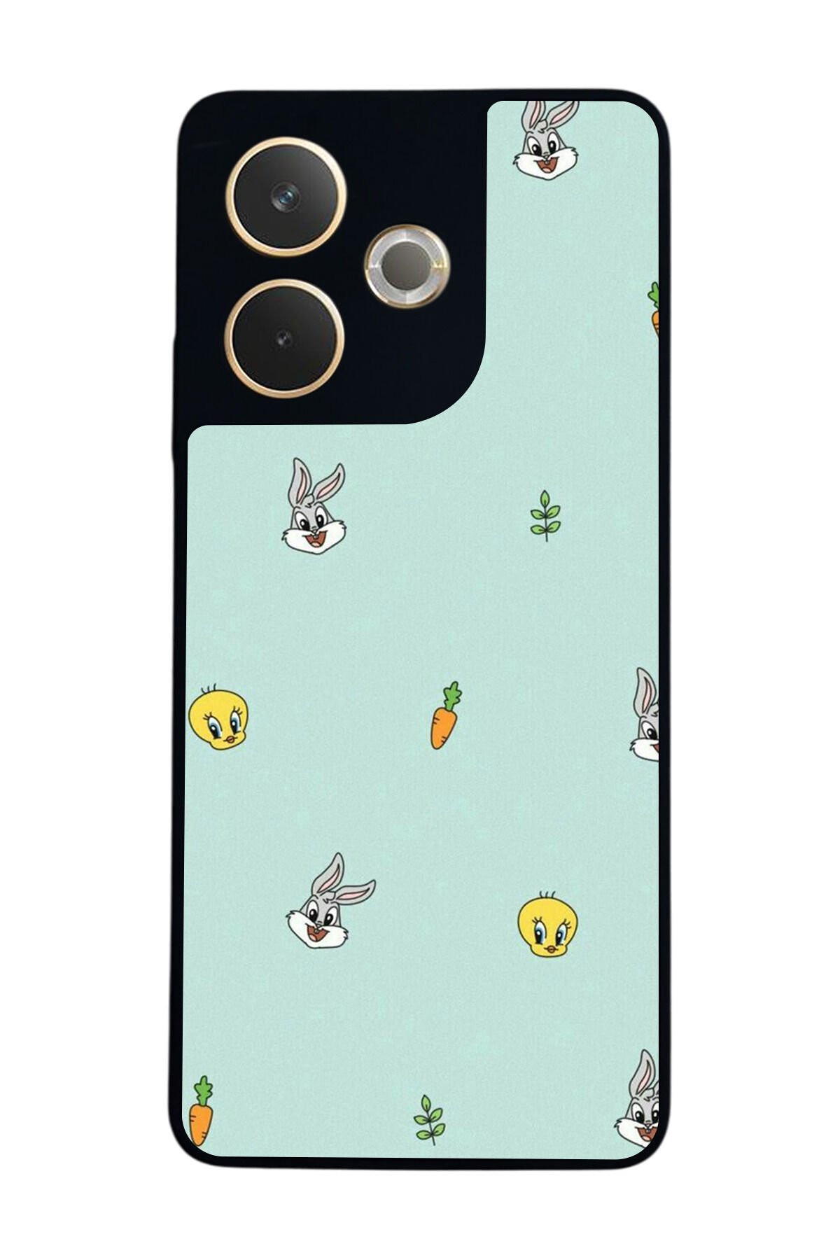Oppo A5 Pro Uyumlu Tweety Tasarımlı Glossy Premium Kılıf