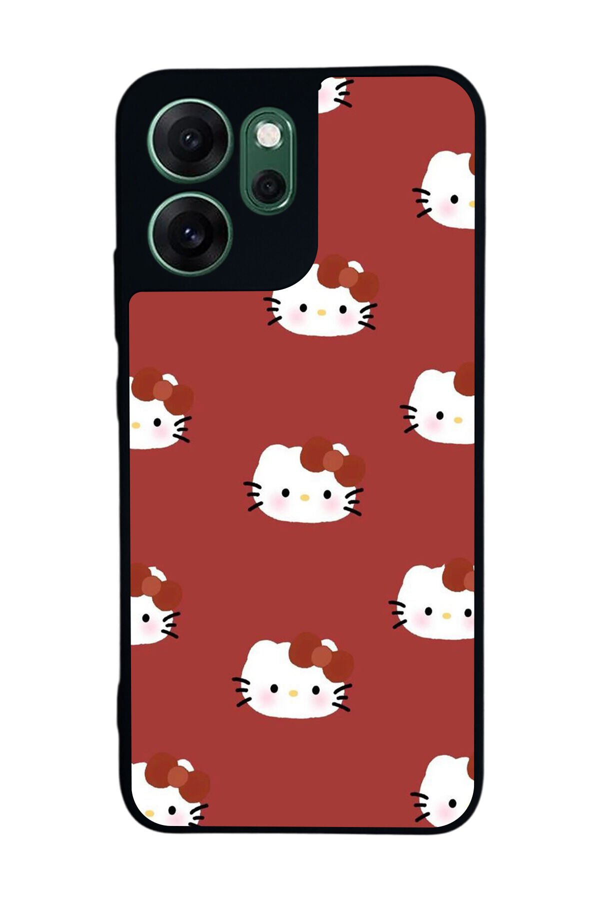 Oppo Reno 14F Uyumlu HelloKitty Tasarımlı Glossy Premium Kılıf
