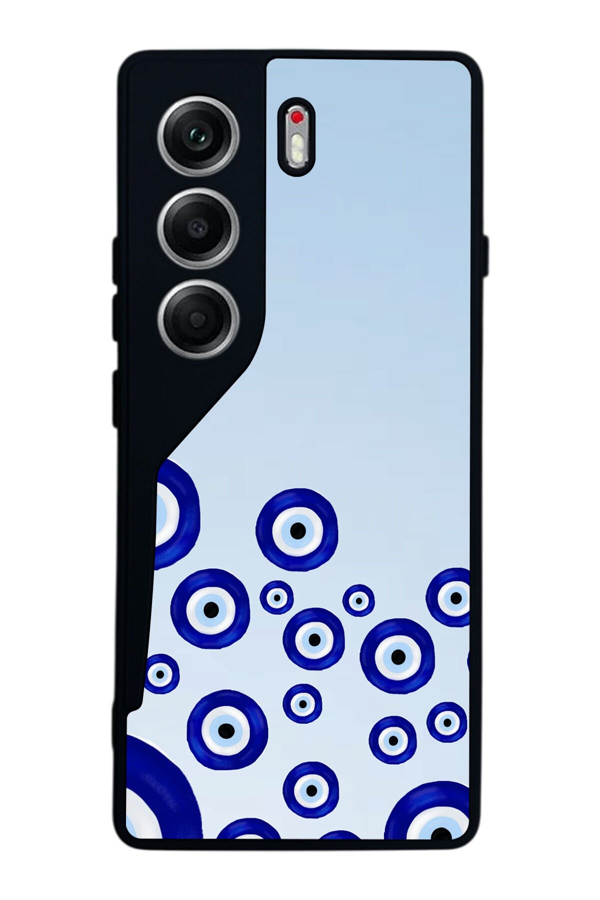 Tecno Camon 40 Uyumlu Nazar Tasarımlı Glossy Premium Kılıf