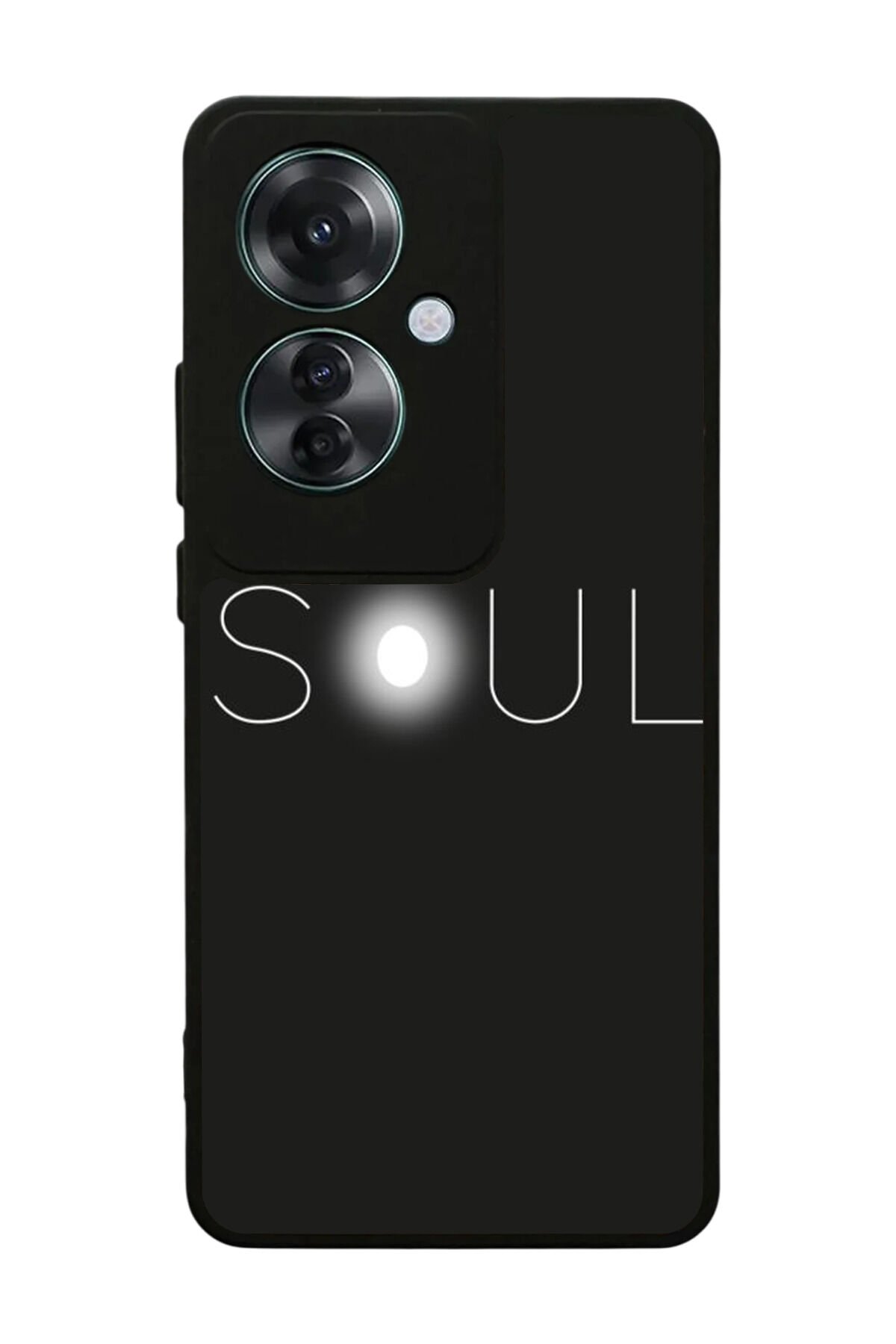 Oppo Reno 11F Uyumlu SOUL Tasarımlı Glossy Premium Kılıf