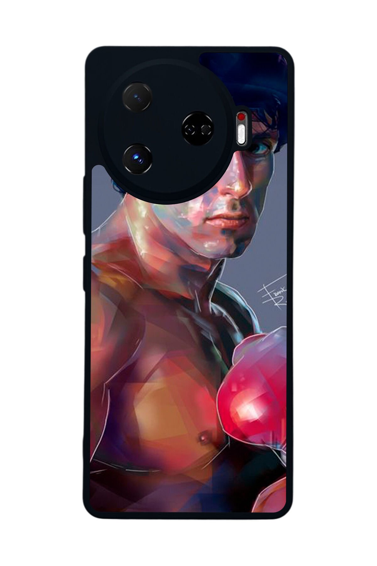 Tecno Camon 30 Pro Uyumlu Rocky Tasarımlı Glossy Premium Kılıf