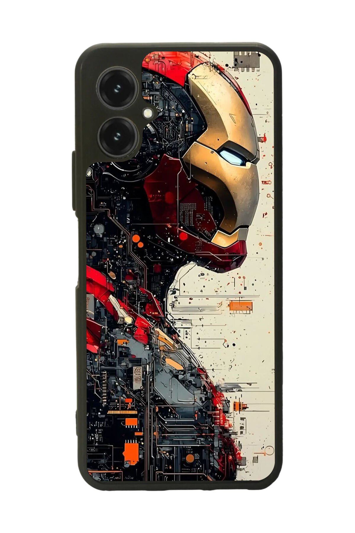 Omix X5 Uyumlu Iron Man ( Demir Adam ) Tasarımlı Glossy Premium Kılıf