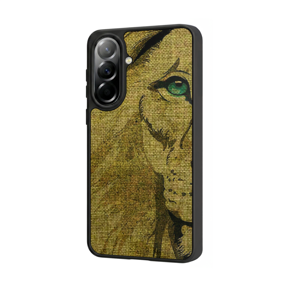 Samsung Galaxy A57 Uyumlu Aslan Tasarımlı Glossy Premium Kılıf