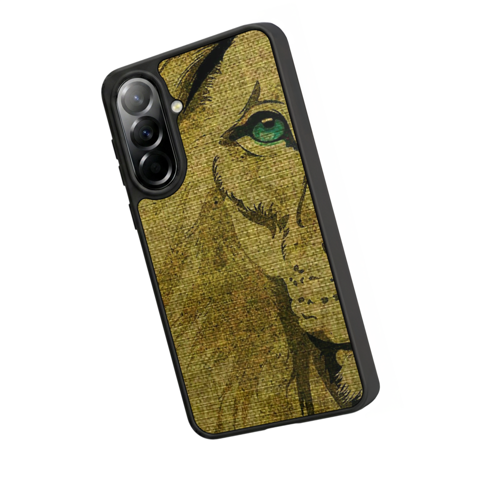 Samsung Galaxy A57 Uyumlu Aslan Tasarımlı Glossy Premium Kılıf