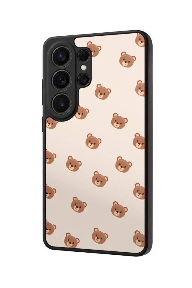 Samsung Galaxy S26 Ultra Uyumlu Ayı Tasarımlı Glossy Premium Kılıf