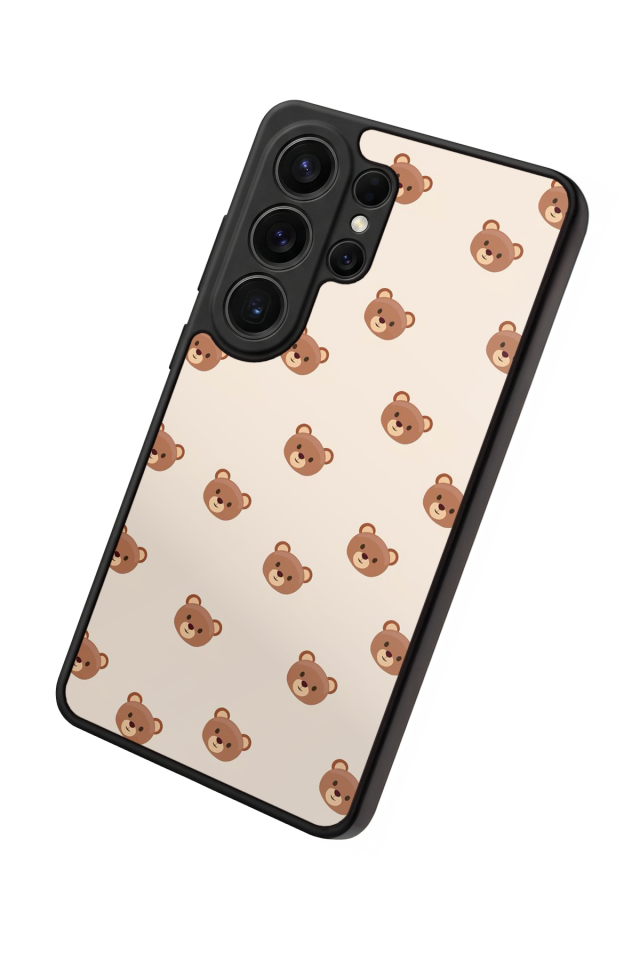 Samsung Galaxy S26 Ultra Uyumlu Ayı Tasarımlı Glossy Premium Kılıf