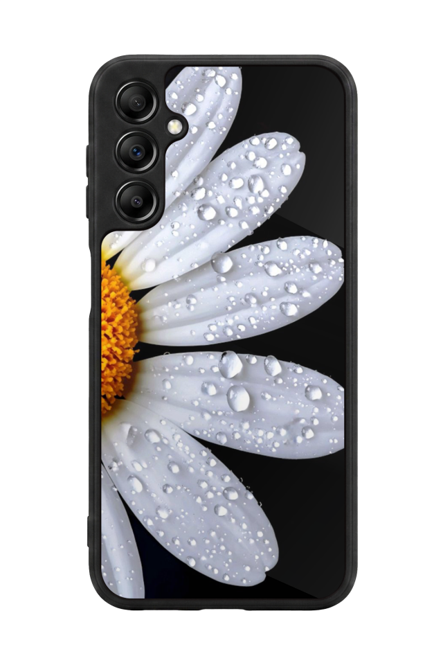 Samsung Galaxy A14 Uyumlu Cicek Tasarımlı Glossy Premium Kılıf