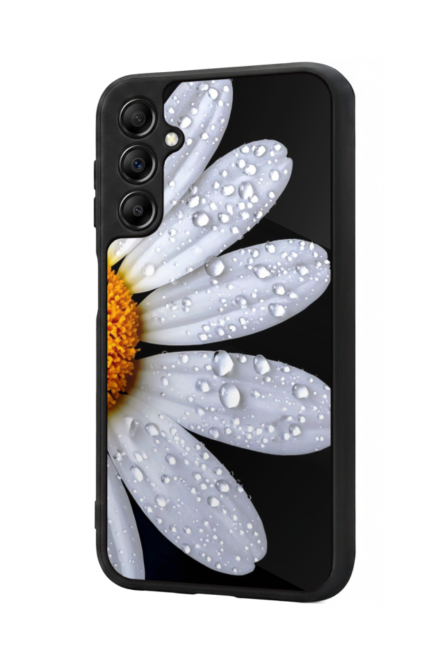 Samsung Galaxy A14 Uyumlu Cicek Tasarımlı Glossy Premium Kılıf