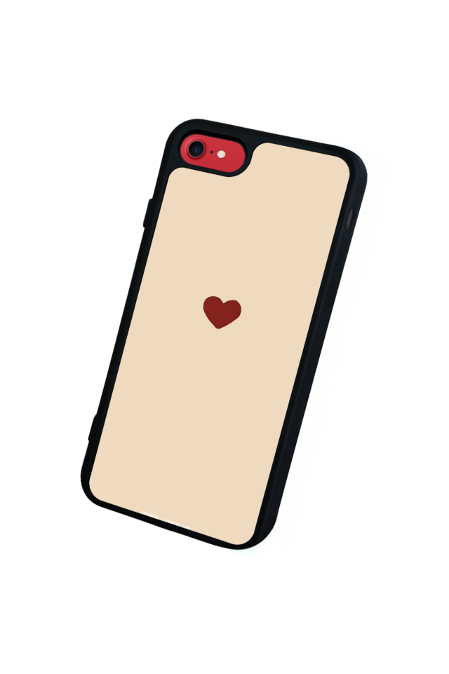 iPhone 7 Uyumlu Kalp Love Tasarımlı Glossy Premium Kılıf