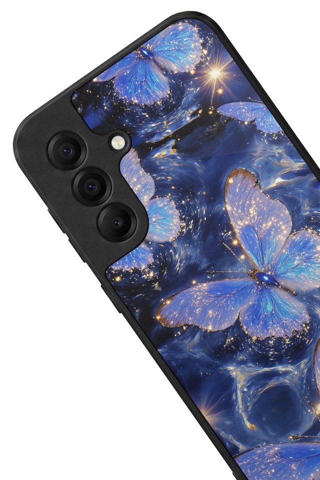 Samsung Galaxy A17 Uyumlu Kelebek Tasarımlı Glossy Premium Kılıf