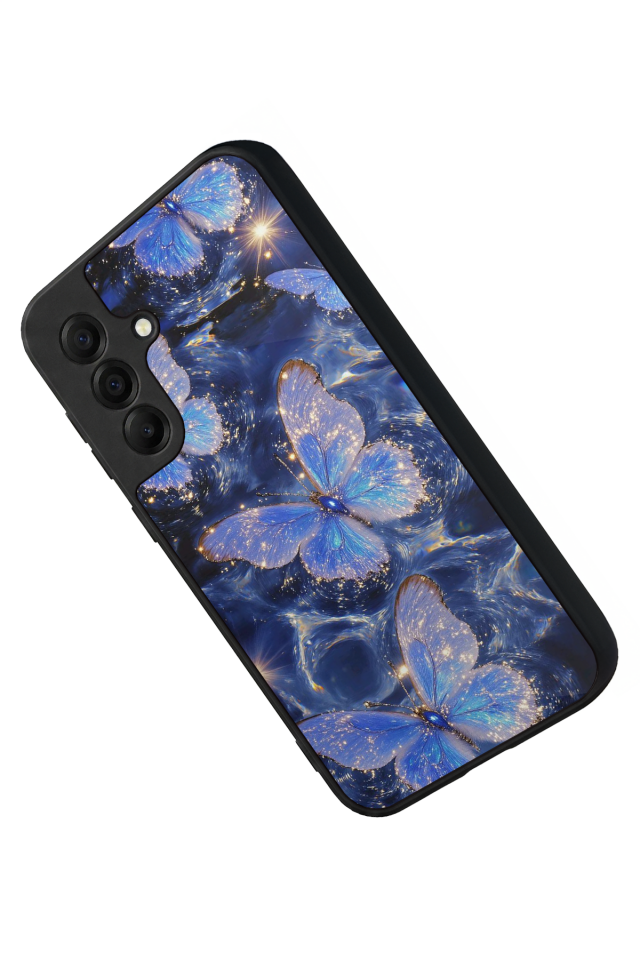 Samsung Galaxy A17 Uyumlu Kelebek Tasarımlı Glossy Premium Kılıf