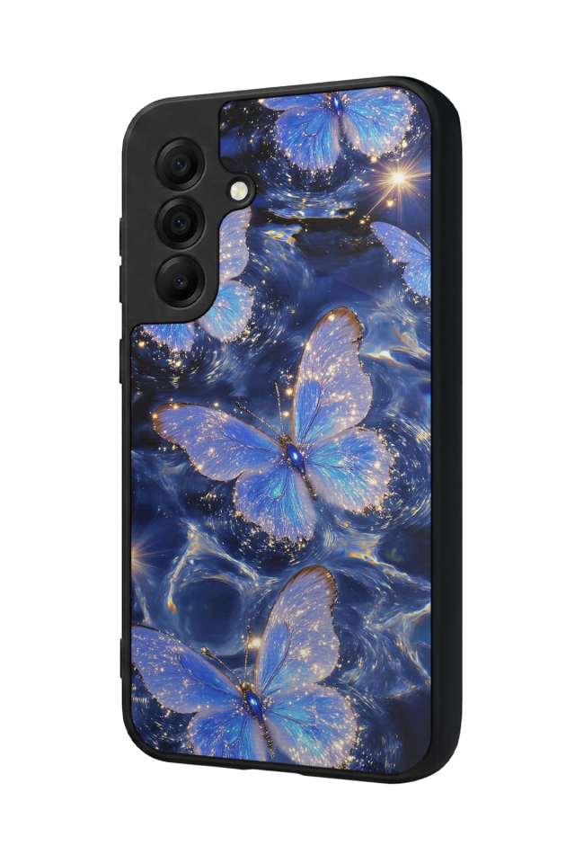 Samsung Galaxy A17 Uyumlu Kelebek Tasarımlı Glossy Premium Kılıf