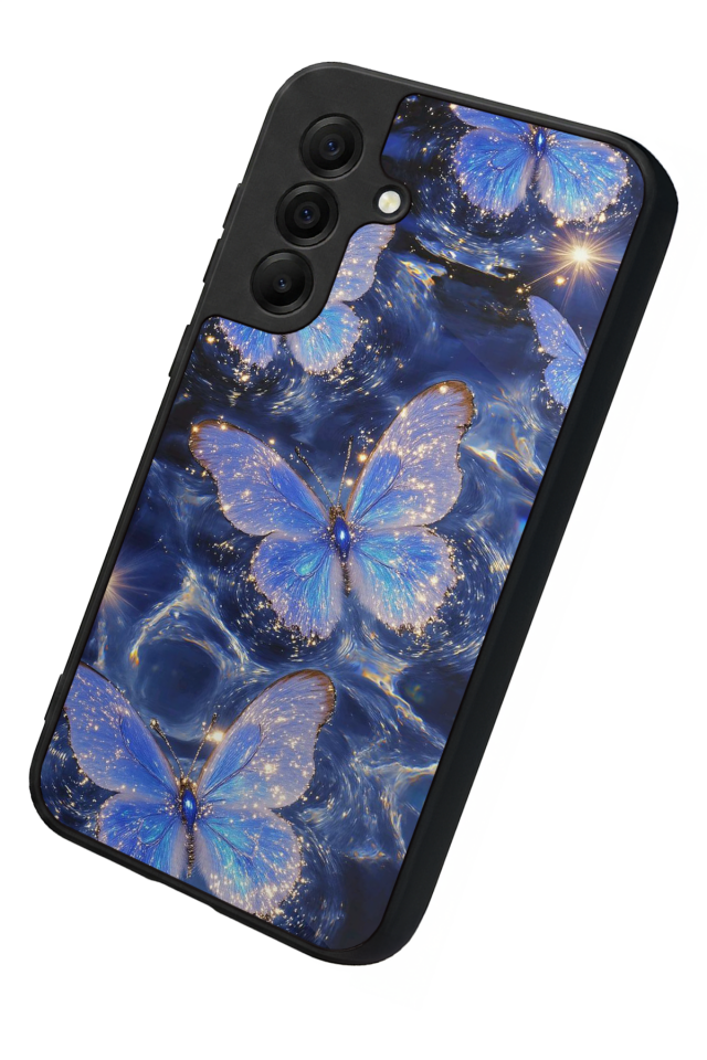 Samsung Galaxy A17 Uyumlu Kelebek Tasarımlı Glossy Premium Kılıf