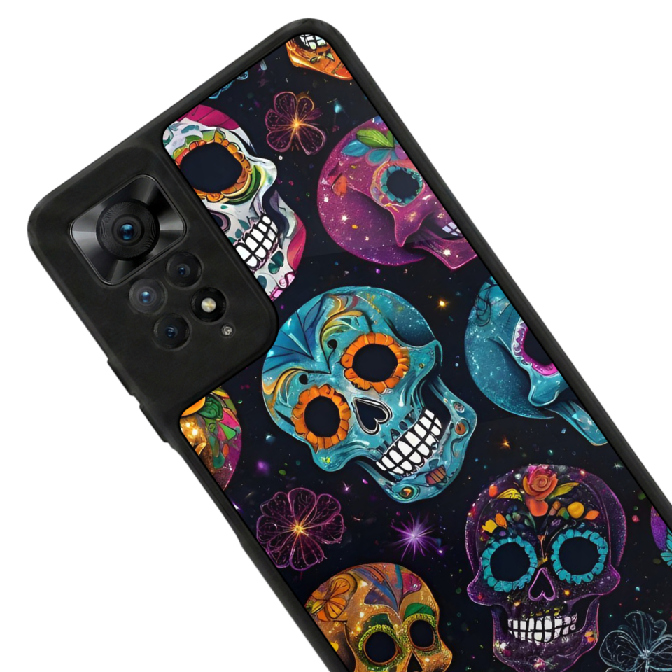 Xiaomi Redmi Note 12 Pro Uyumlu KuruKafa Tasarımlı Glossy Premium Kılıf