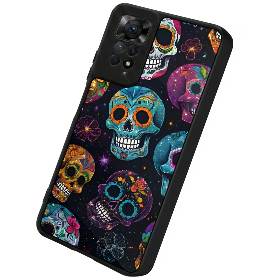 Xiaomi Redmi Note 12 Pro Uyumlu KuruKafa Tasarımlı Glossy Premium Kılıf