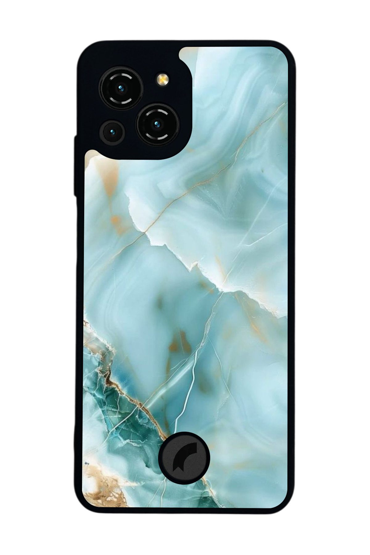 Reeder S23 Pro Max Uyumlu Mermer Marble Tasarımlı Glossy Premium Kılıf