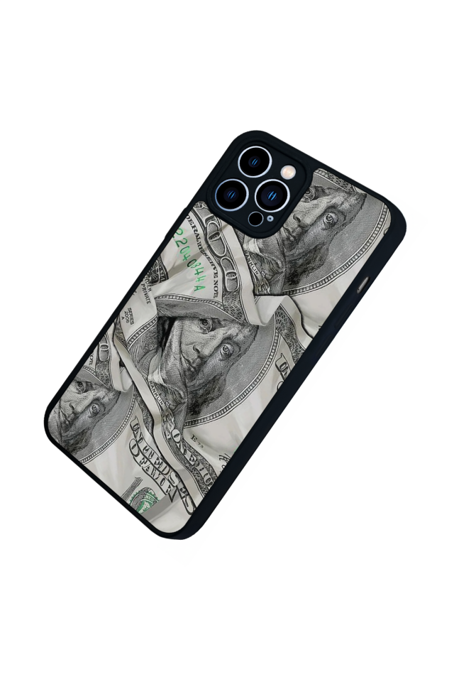 iPhone 13 Pro Max Uyumlu Money Para Tasarımlı Glossy Premium Kılıf