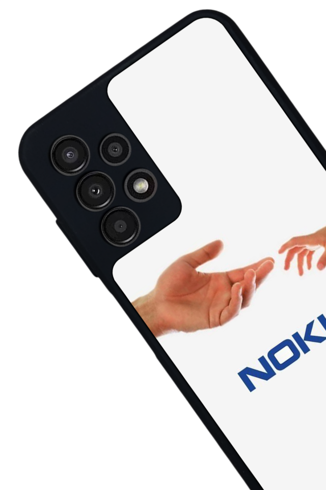 Samsung Galaxy A23 Uyumlu Nokia Tasarımlı Glossy Premium Kılıf