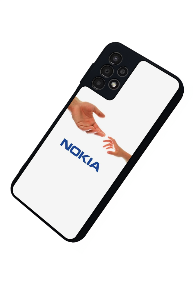 Samsung Galaxy A23 Uyumlu Nokia Tasarımlı Glossy Premium Kılıf