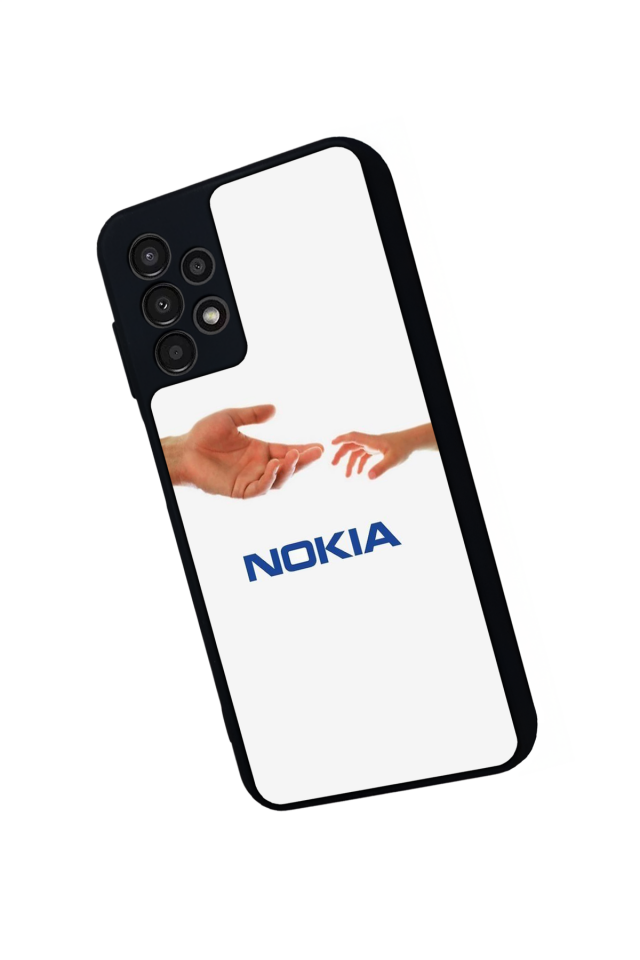 Samsung Galaxy A23 Uyumlu Nokia Tasarımlı Glossy Premium Kılıf