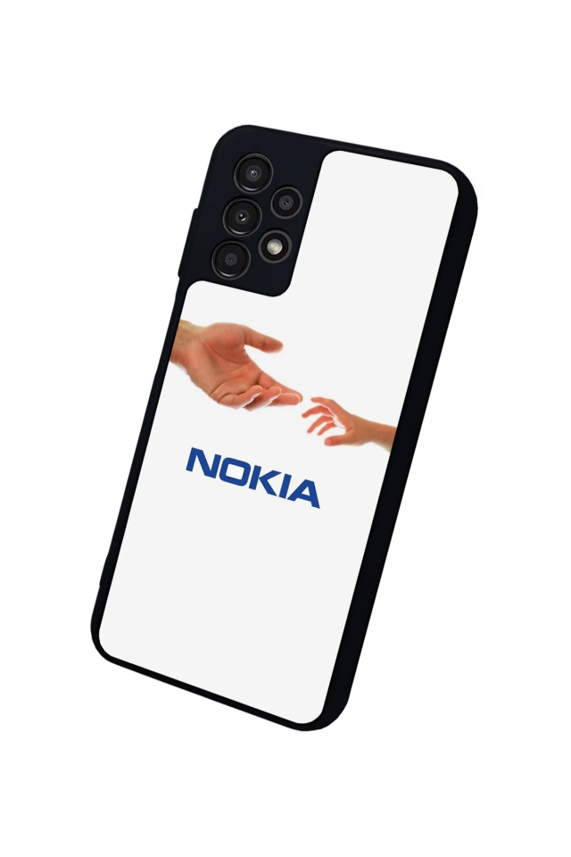 Samsung Galaxy A23 Uyumlu Nokia Tasarımlı Glossy Premium Kılıf