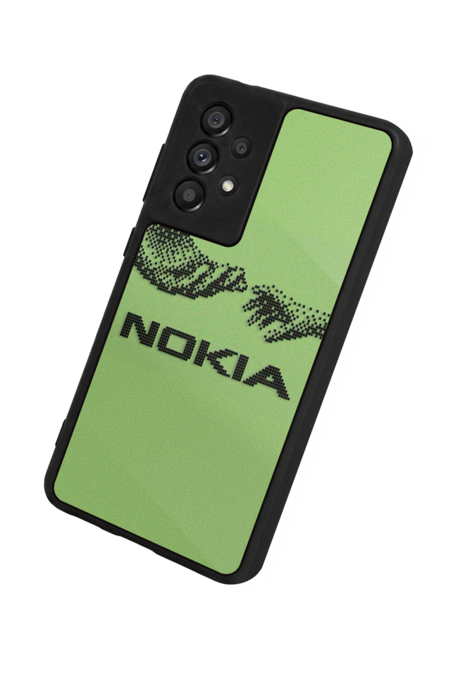 Samsung Galaxy A73 Uyumlu Nokia Tasarımlı Glossy Premium Kılıf