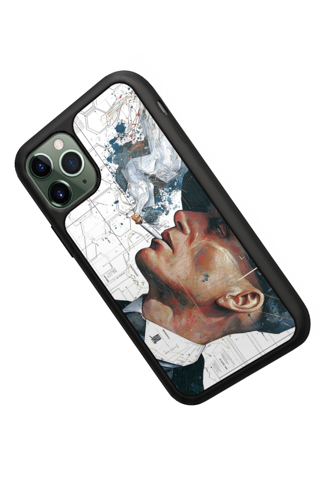 iPhone 11 Pro Max Uyumlu Peaky Blinders Tasarımlı Glossy Premium Kılıf