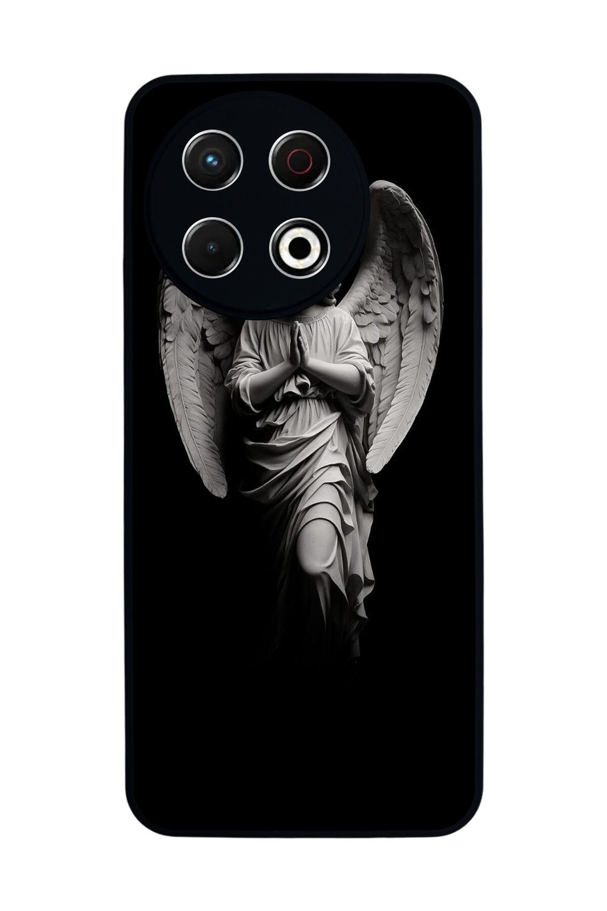 Tecno Spark 30 Pro Uyumlu Melek Tasarımlı Glossy Premium Kılıf