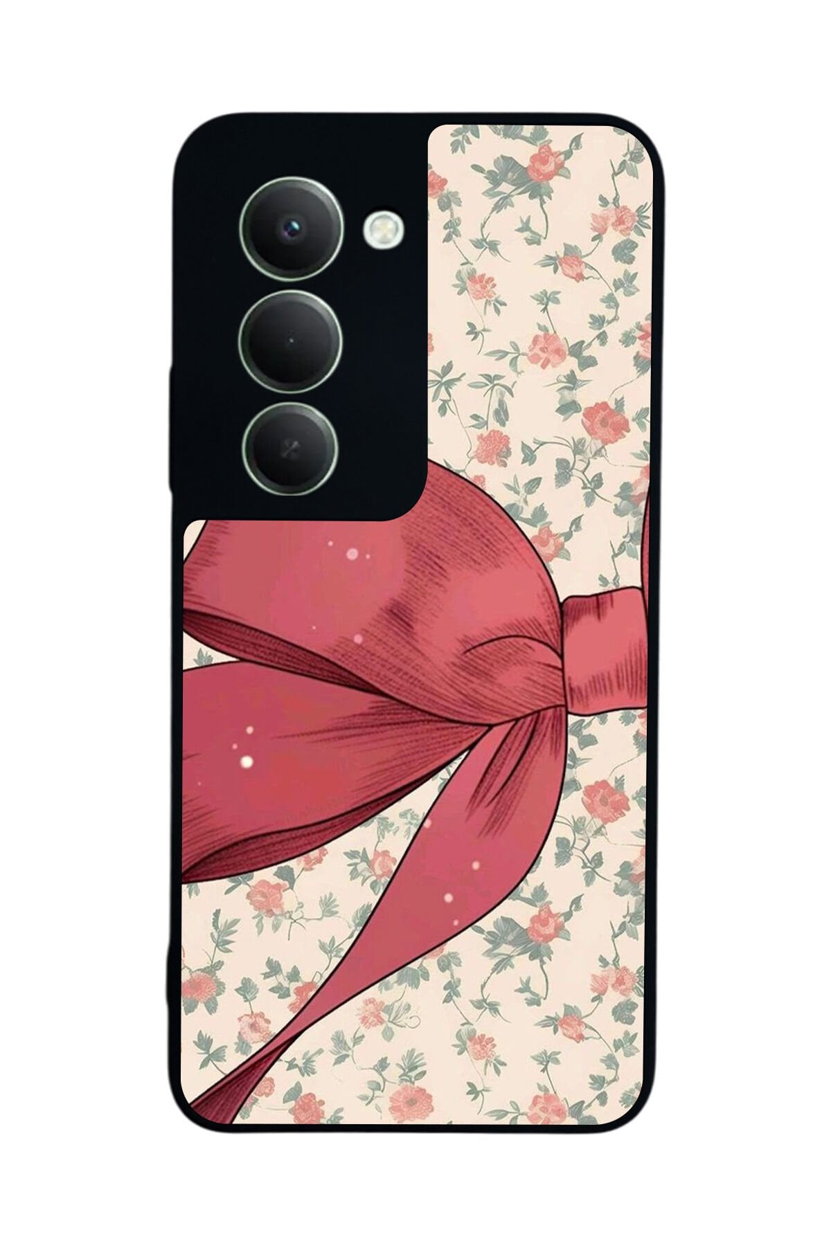 Xiaomi Redmi 15 5G Uyumlu Kurdele Tasarımlı Glossy Premium Kılıf
