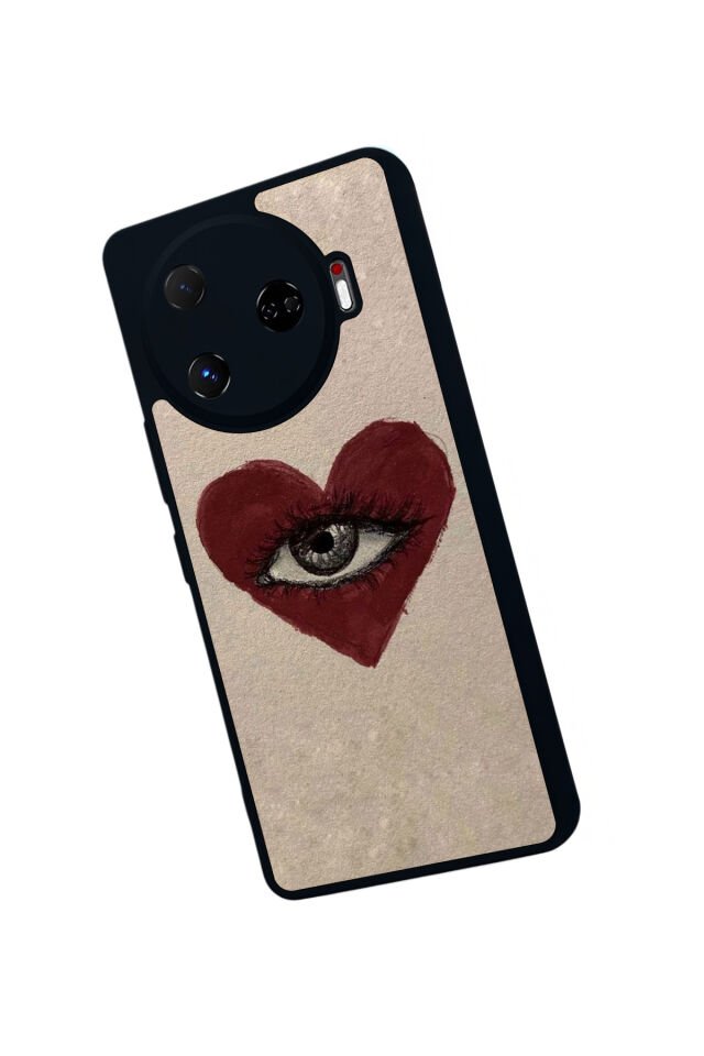 Tecno Camon 30 Pro Uyumlu Kalp Love Tasarımlı Glossy Premium Kılıf