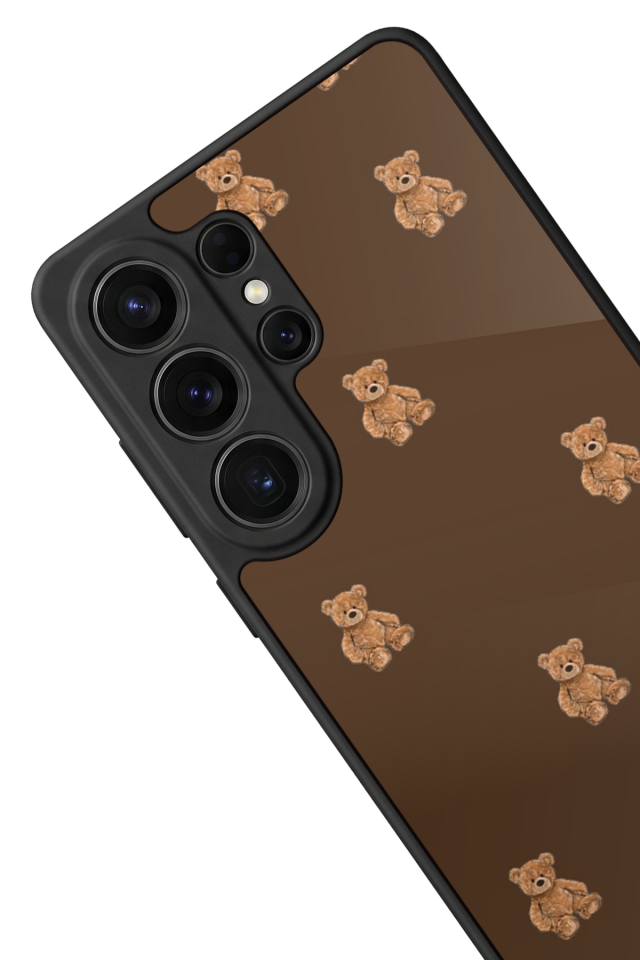 Samsung Galaxy S26 Ultra Uyumlu Ayı Tasarımlı Glossy Premium Kılıf