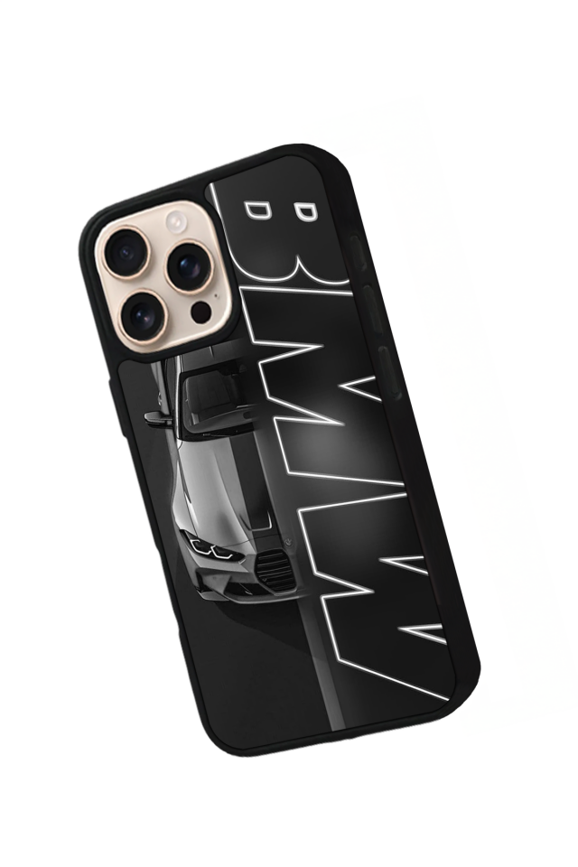 iPhone 16 Pro Uyumlu BMW Tasarımlı Glossy Premium Kılıf