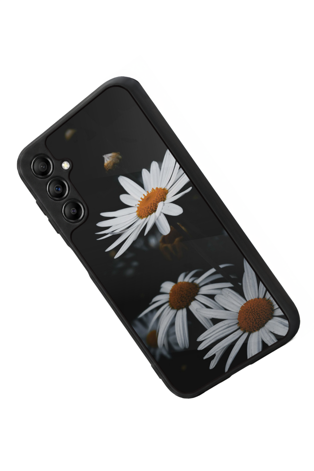 Samsung Galaxy A14 Uyumlu Cicek Tasarımlı Glossy Premium Kılıf