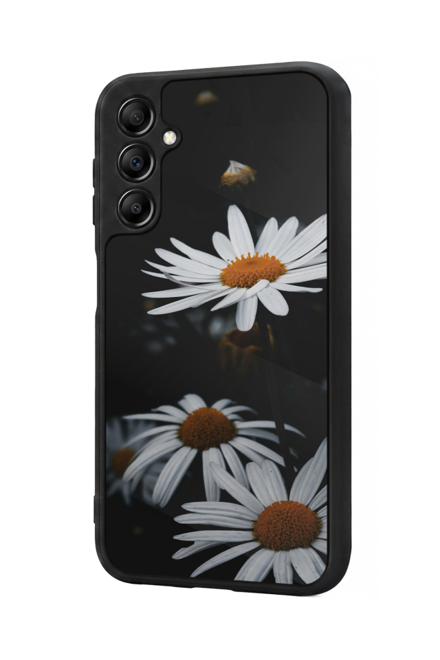 Samsung Galaxy A14 Uyumlu Cicek Tasarımlı Glossy Premium Kılıf