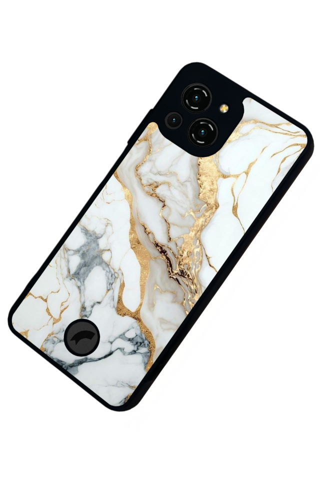 Reeder S23 Pro Max Uyumlu Mermer Marble Tasarımlı Glossy Premium Kılıf