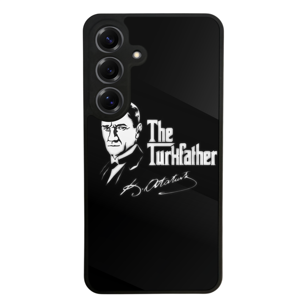 Samsung Galaxy S25 Uyumlu Mustafa Kemal Ataturk Tasarımlı Glossy Premium Kılıf