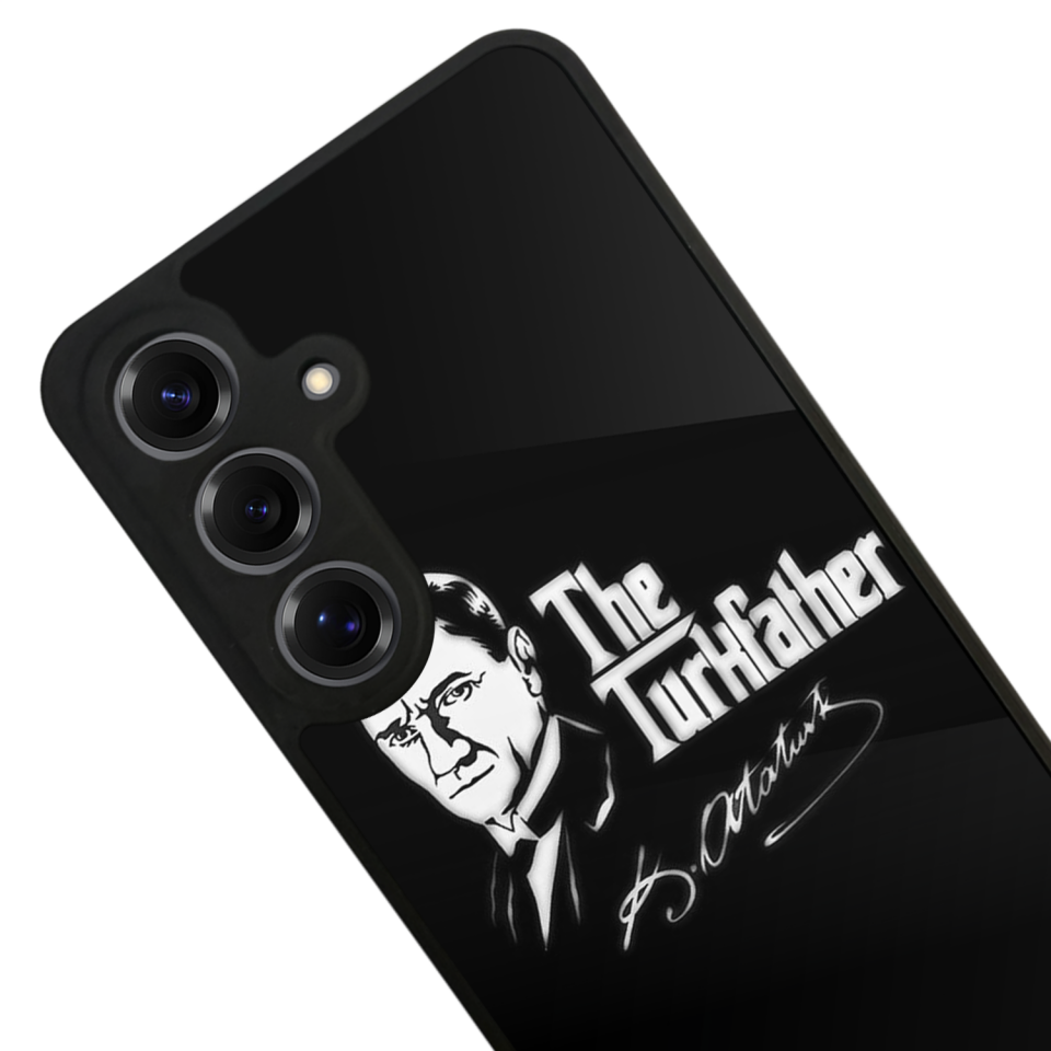 Samsung Galaxy S25 Uyumlu Mustafa Kemal Ataturk Tasarımlı Glossy Premium Kılıf