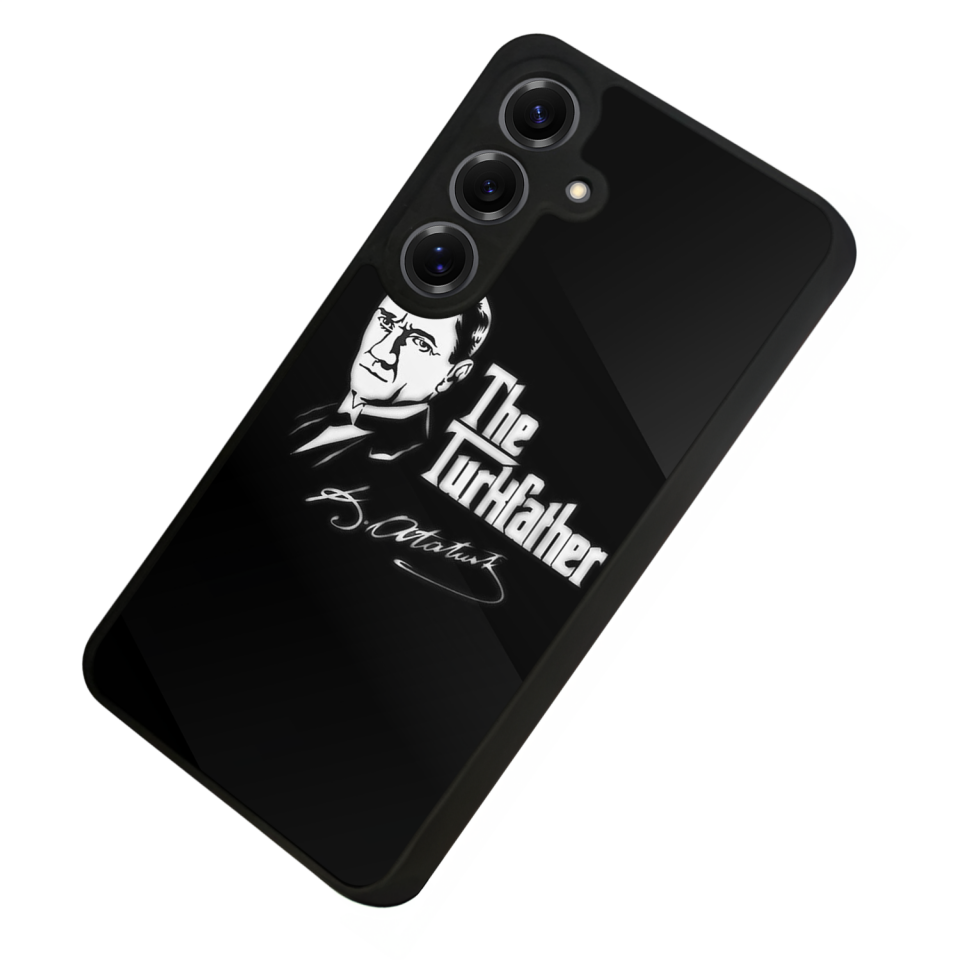 Samsung Galaxy S25 Uyumlu Mustafa Kemal Ataturk Tasarımlı Glossy Premium Kılıf