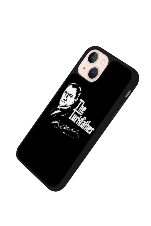 iPhone 13/14 Uyumlu Mustafa Kemal Ataturk Tasarımlı Glossy Premium Kılıf