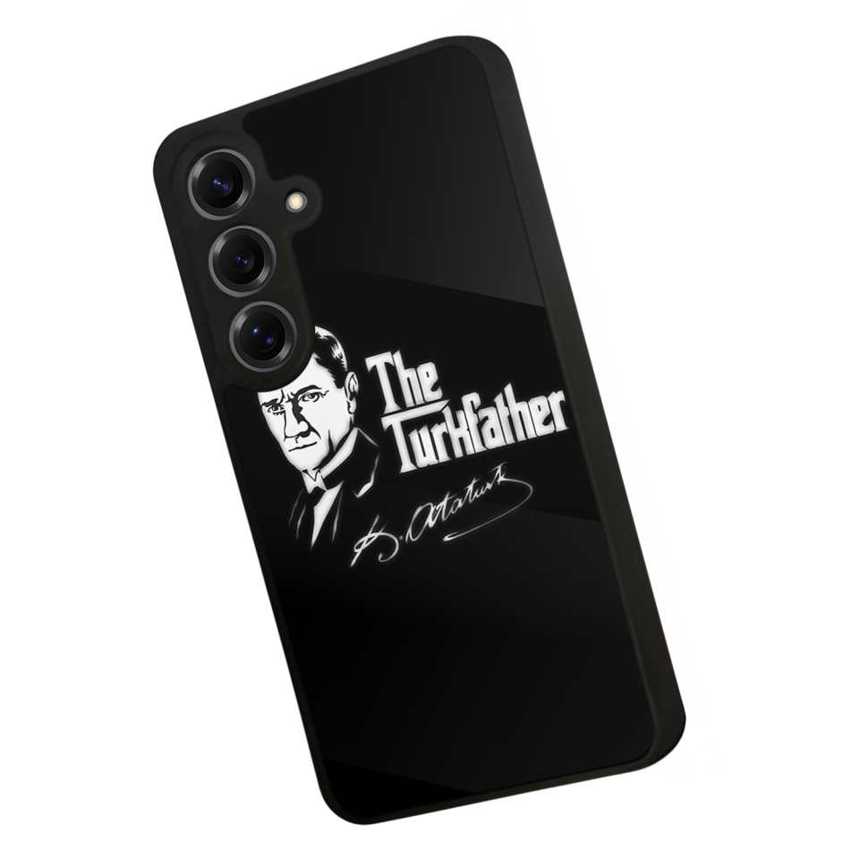 Samsung Galaxy S25 Uyumlu Mustafa Kemal Ataturk Tasarımlı Glossy Premium Kılıf