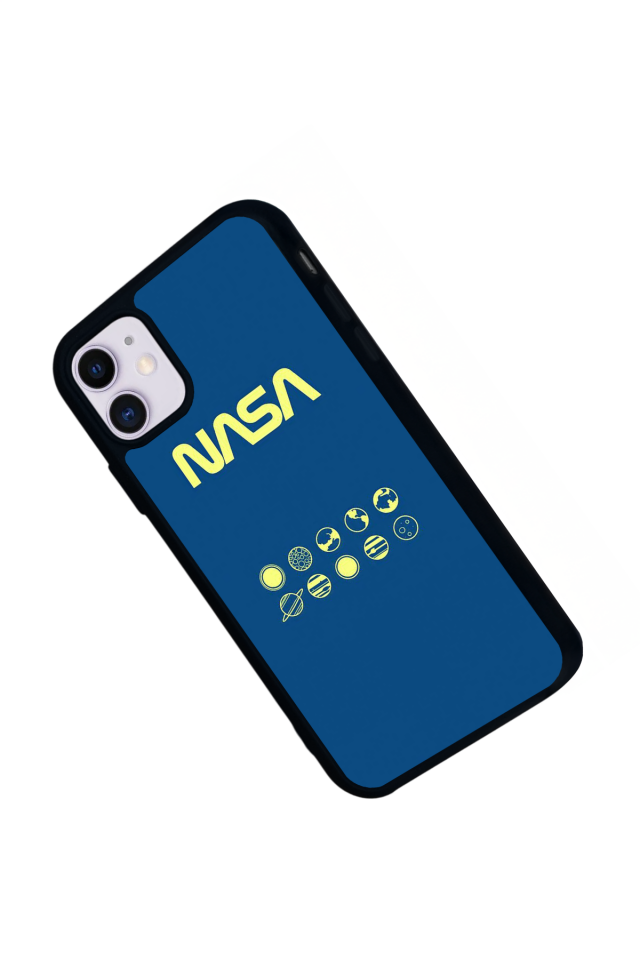 iPhone 11 Uyumlu Nasa Tasarımlı Glossy Premium Kılıf