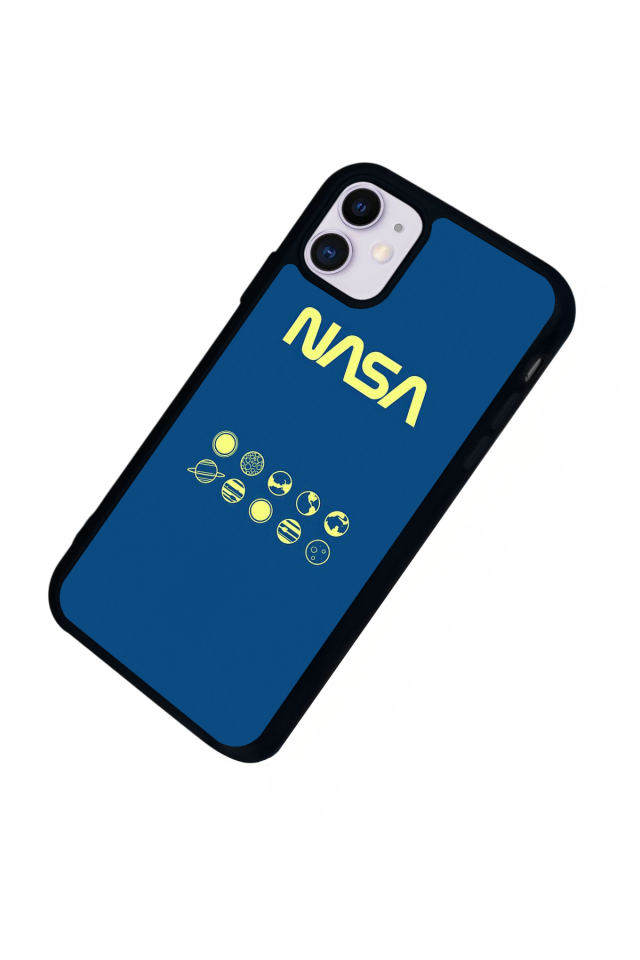 iPhone 11 Uyumlu Nasa Tasarımlı Glossy Premium Kılıf